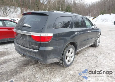 2012 Dodge Durango Citadel z USA, uszkodzony, nr VIN 1C4RDJEG2CC337540